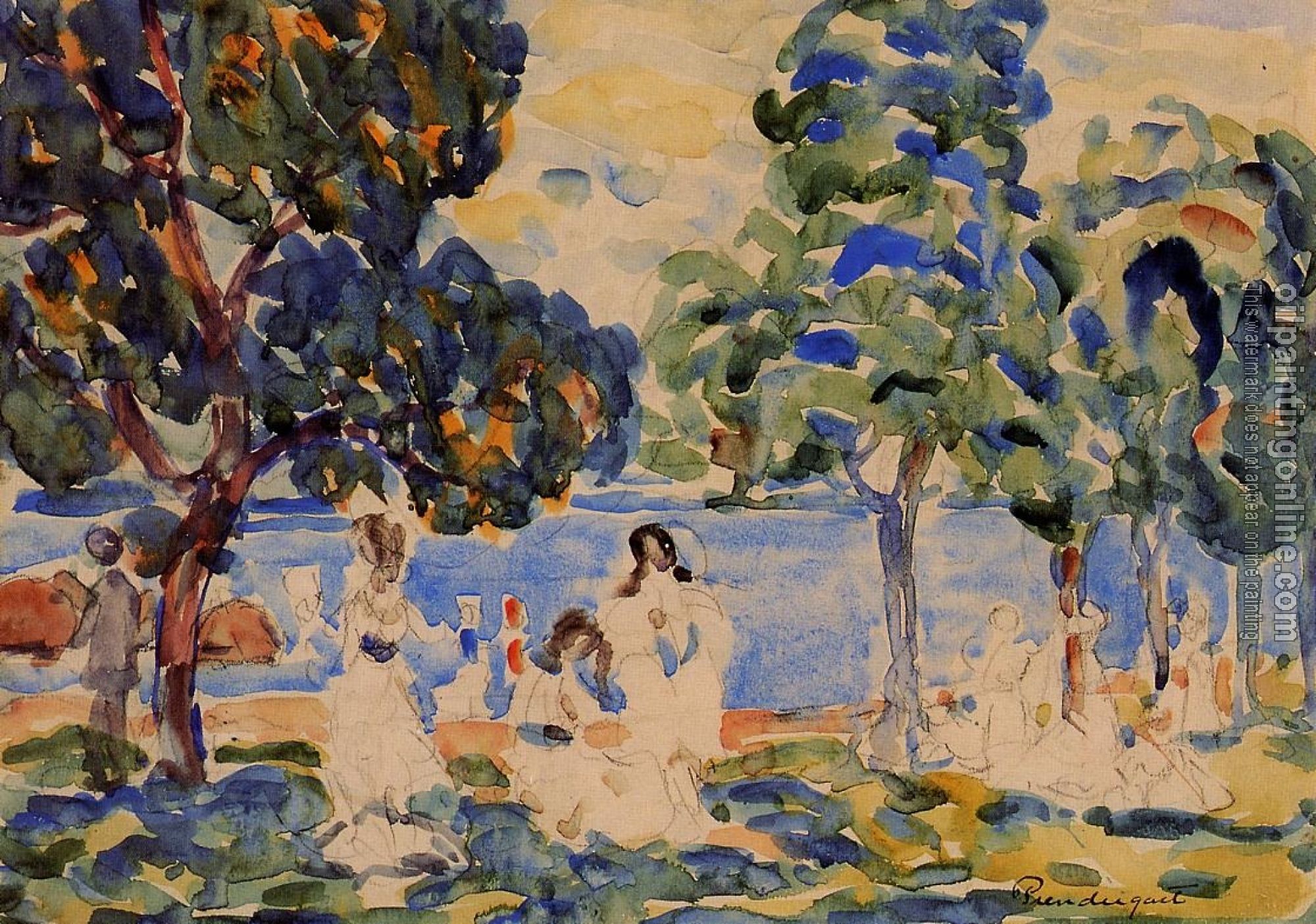 Prendergast, Maurice Brazil - Summer Day